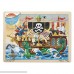 Melissa & Doug Deluxe Wooden 48-Piece Jigsaw Puzzle Pirates Standard Version B000LCD2GQ